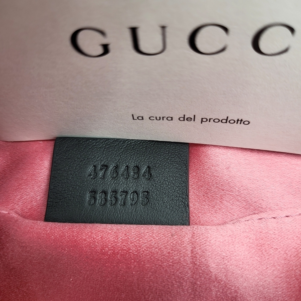 GUCCI GG Marmont Oval velvet handbag/waist bag..Authentic w/COA... - Picture 12 of 16